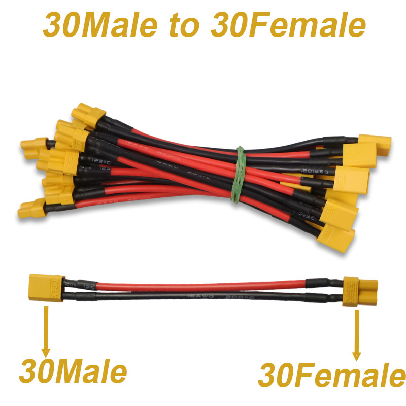 Fpv Drone Charger - 1/5pcs XT30 to XT30 Connector Adapter