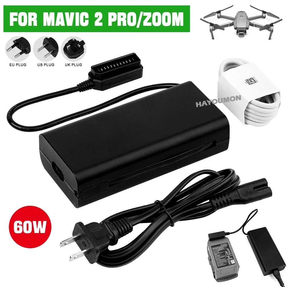 For DJI Mavic 2 Pro/Zoom Drone - Fpv Drone Charger recension och pris